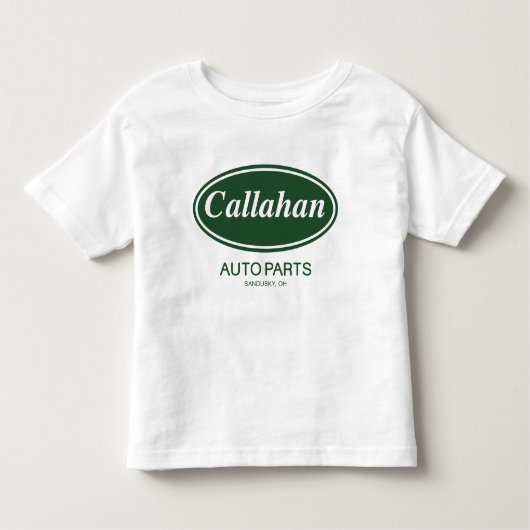 Callahan自動パーツ トドラーTシャツ (正面)