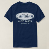 Callahan自動パーツ Tシャツ (デザイン正面)