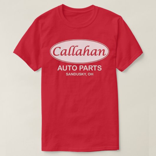 Callahan自動パーツ Tシャツ (デザイン正面)