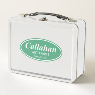 Callahan Auto Parts ロゴ (Tommy Boy) メタルランチボックス