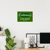 Callahan Auto Parts Poster- $19.95 ポスター (ホームオフィス)
