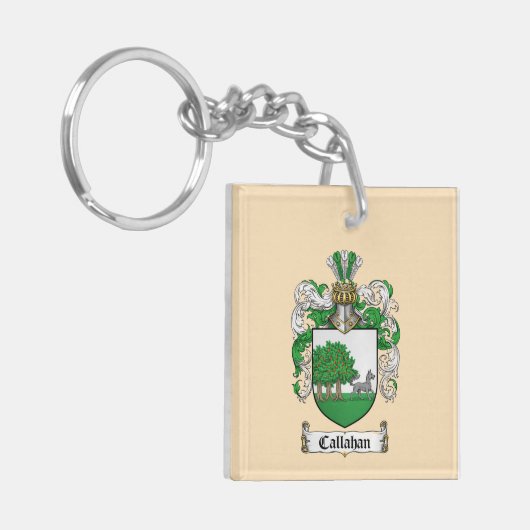 Callahan Coat of Arms Keychain  キーホルダー (正面左)