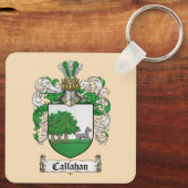 Callahan Coat of Arms Keychain キーホルダー (裏面)