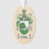Callahan Coat of Arms Ornament オーナメント (正面)