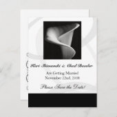 CallaLily日付の保存 案内ポストカード (正面/裏面)