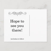 CallaLily日付の保存 案内ポストカード (裏面)