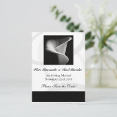 CallaLily日付の保存 案内ポストカード (スタンド正面)