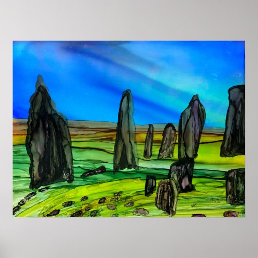 Callanish standing stones  ポスター (正面)