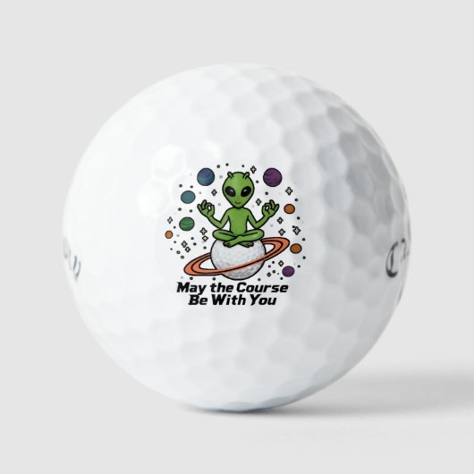 Callaway Golf Ball – May the Course Be With You ゴルフボール (正面)