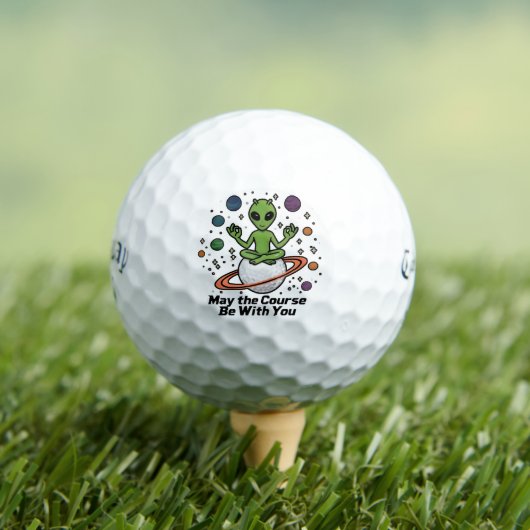 Callaway Golf Ball – May the Course Be With You ゴルフボール (インサイチュ 木)