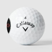Callaway Super soft ロゴ オリジナルプリント ゴルフボール (ロゴ)