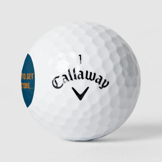 Callaway Warbird Golf Balls Reminder Edition ゴルフボール (ロゴ)