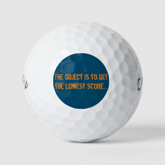 Callaway Warbird Golf Balls Reminder Edition ゴルフボール (正面)