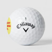 Callaway Warbird Golf Balls Touchdown Edition ゴルフボール (ロゴ)