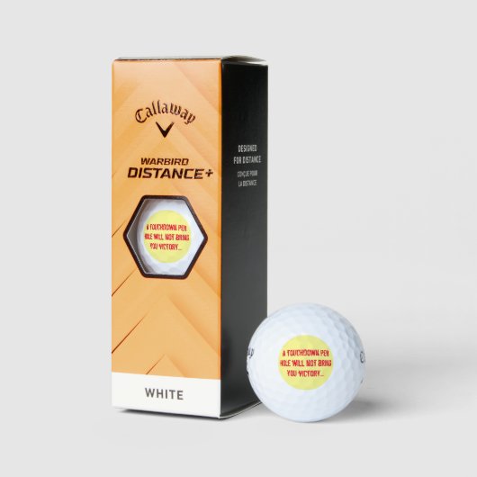 Callaway Warbird Golf Balls Touchdown Edition ゴルフボール (パッケージ)