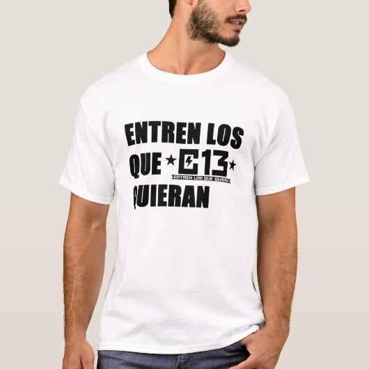 CALLE 13のTシャツ Tシャツ (正面)