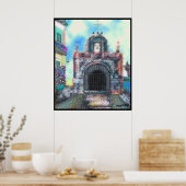 Calle Del Cristo Poster ポスター (キッチン)