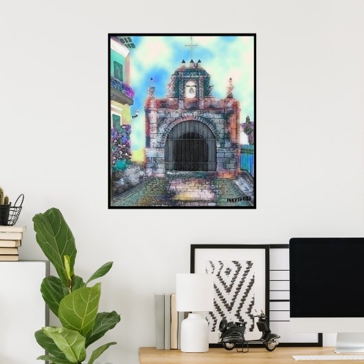 Calle Del Cristo Poster ポスター (ホームオフィス)