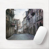 Calle del Villar (Santiago de Compostela) マウスパッド (マウス)
