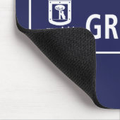 Calle Gran Víaのマドリードの道路標識、スペイン マウスパッド (コーナー)