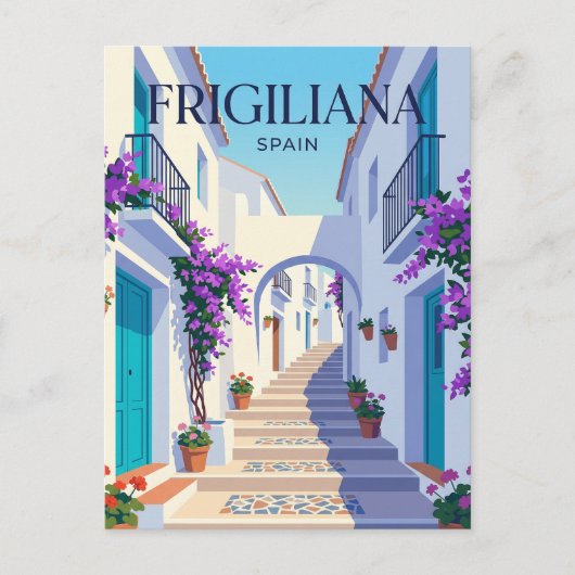 Calle Real Spain ポストカード (正面)