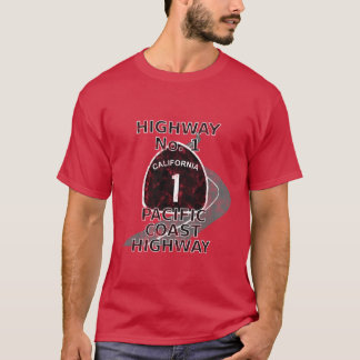 Called Shoreline Highway or Coast Highway The most Tシャツ