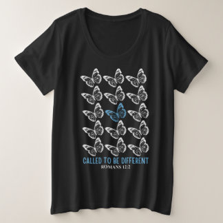 Called to Be Different - キリスト教インスピレーション プラスサイズTシャツ