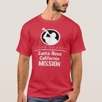 Called To Serve Angel Moroni Santa Rosa California Tシャツ