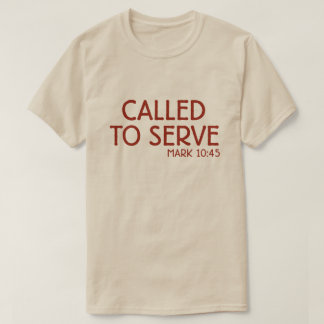 Called to Serve Tシャツ - 聖書の言葉 ヨシュア記 24:15 T