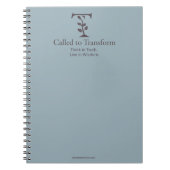 Called to Transform: Basic Notebook ノートブック (正面)