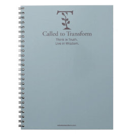 Called to Transform: Basic Notebook ノートブック