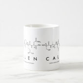 Callenペプチド名mug コーヒーマグカップ (中央)