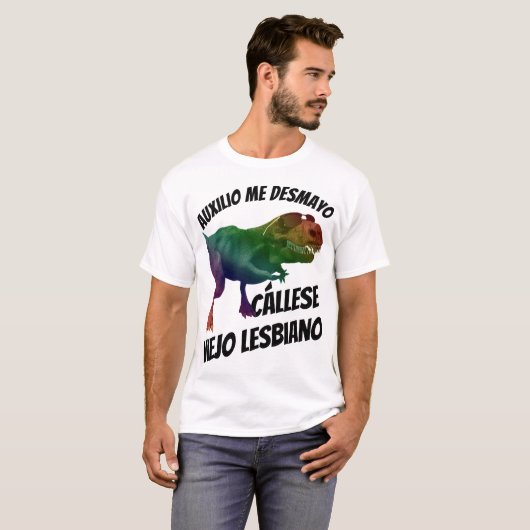 Cállese viejo lesbiano tシャツ (正面フル)