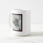 Callieのクリスマス コーヒーマグカップ (正面左)