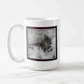 Callieのクリスマス コーヒーマグカップ (左)