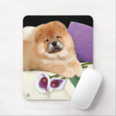 CALLIEのheARTdogの食事のmousepad マウスパッド (マウス)