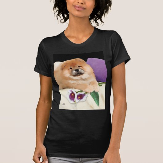 CALLIEのheARTdogの食事 Tシャツ (正面)