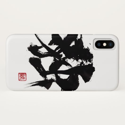 Calligrapher Ryuken「Germany」 Case-Mate iPhoneケース (裏面(横))