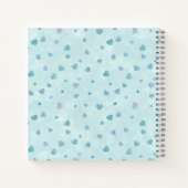 Calligraphy Custom Photo Birthday For  Niece ノートブック (裏面)