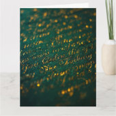 Calligraphy of the Unknown カード (正面)