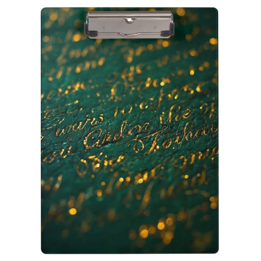 Calligraphy of the Unknown クリップボード (正面)