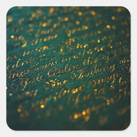 Calligraphy of the Unknown スクエアシール (正面)