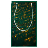 Calligraphy of the Unknown スモールペーパーバッグ (正面)