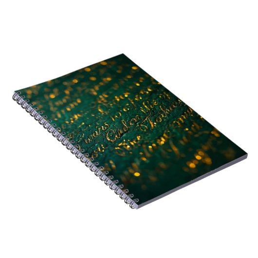 Calligraphy of the Unknown ノートブック (右側)