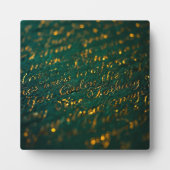 Calligraphy of the Unknown フォトプラーク (正面)