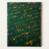 Calligraphy of the Unknown プランナー手帳 (裏面)