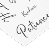 Calligraphy Script Fruitage of the Spirit  テーブルクロス (アングル)