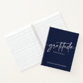Calligraphy Script Modern Gratitude Journal ノートブック (内部)