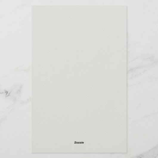 Calligraphy Simple Grey Professional Name 便箋 (裏面)