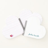 Calligraphy Simple Plain Professional Name ノートブック (内部)